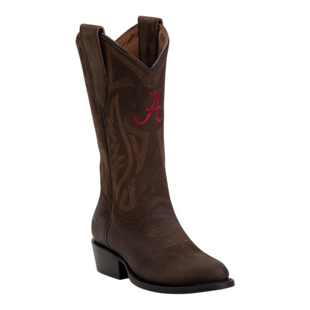 Gameday Boots University of Alabama Leather Western Boots Brown 4000418677